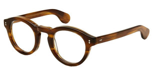 Moscot Keppe Unisex Brown Round Eyeglasses