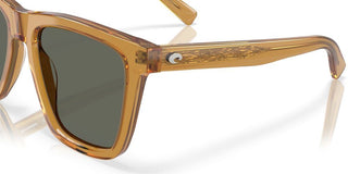 Costa Del Mar Keramas 06s2015 Unisex Brown Squared Sunglasses