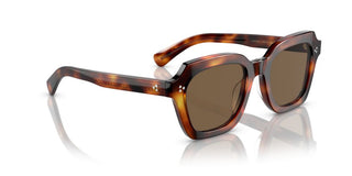 Oliver Peoples KIENNA OV 5526SU women Brown Geometric Sunglasses