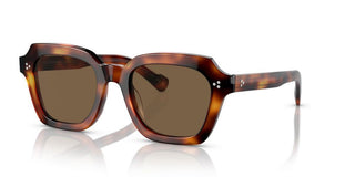 Oliver Peoples KIENNA OV 5526SU women Brown Geometric Sunglasses