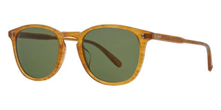 GARRETT LEIGHT KINNEY SUN unisex Brown Squared Sunglasses