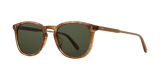 GARRETT LEIGHT KINNEY SUN unisex Brown Squared Sunglasses