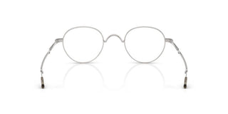 Oliver Peoples Kinston Ov 1368t Unisex Silver Round Eyeglasses