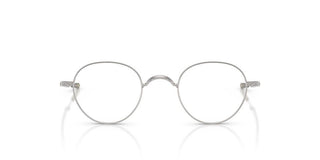 Oliver Peoples Kinston Ov 1368t Unisex Silver Round Eyeglasses