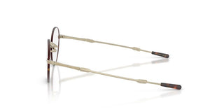 Oliver Peoples Kinston Ov 1368t Unisex Havana Round Eyeglasses