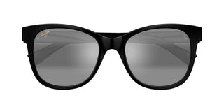 Maui Jim Kiopa'a Mj0671s Women Black Round Sunglasses