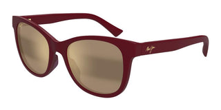 Maui Jim Kiopa'a Mj0671s Women Red Round Sunglasses