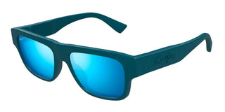 Maui Jim Kokua Mj0638s Unisex Blue Squared Sunglasses