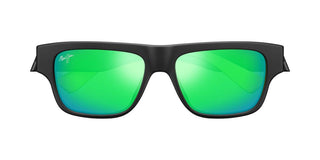 Maui Jim Kokua Mj0638s Unisex Black Squared Sunglasses