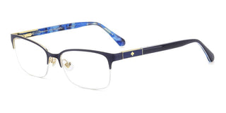 Kate Spade Ks Alexanne 2/g Women Blue Rectangle Eyeglasses