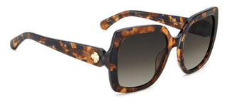 Kate Spade Ks Amaya 2/g/s Women Havana Squared Sunglasses