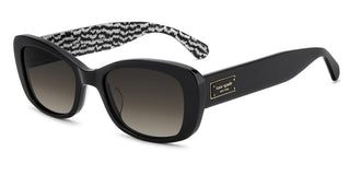 Kate Spade Ks Beryl 2/g/s Women Black Rectangle Sunglasses