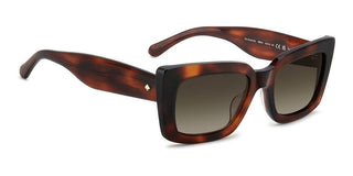 Kate Spade Ks Cailin 2/s Women Havana Rectangle Sunglasses
