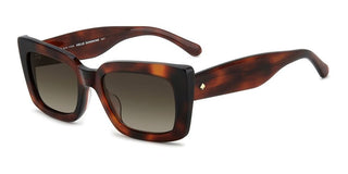 Kate Spade Ks Cailin 2/s Women Havana Rectangle Sunglasses
