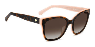 Kate Spade KS DAESHA 2/G/S women Havana Squared Sunglasses