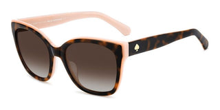 Kate Spade KS DAESHA 2/G/S women Havana Squared Sunglasses