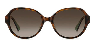 Kate Spade Ks Emalie 2/g/s Women Havana Oval Sunglasses