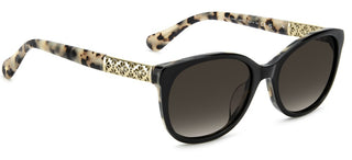Kate Spade Ks Geneva 2/g/s Women Black Oval Sunglasses