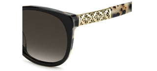 Kate Spade Ks Geneva 2/g/s Women Black Oval Sunglasses
