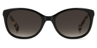 Kate Spade Ks Geneva 2/g/s Women Black Oval Sunglasses