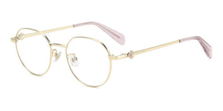 Kate Spade Ks Jalyssa 2/fj Women Gold Round Eyeglasses