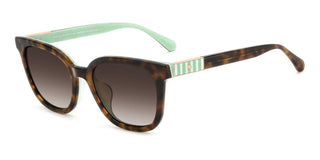 Kate Spade KS JORJA 2/F/S women Havana Squared Sunglasses