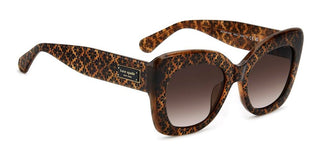 Kate Spade Ks Kalie 2/g/s Women Havana Squared Sunglasses