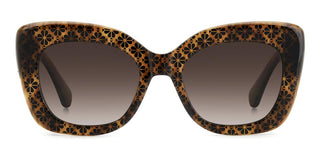 Kate Spade Ks Kalie 2/g/s Women Havana Squared Sunglasses
