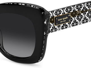 Kate Spade Ks Kalie 2/g/s Women Black Squared Sunglasses