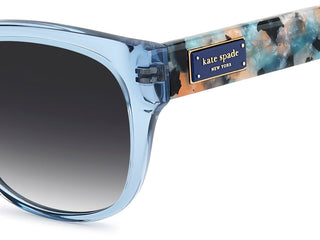 Kate Spade Ks Ninna 2/s Women Blue Geometric Sunglasses