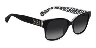 Kate Spade Ks Trulee 2/g/s Women Black Squared Sunglasses