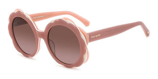 Kate Spade Ks Vivi 2/g/s Women Pink Round Sunglasses