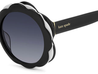 Kate Spade Ks Vivi 2/g/s Women Black Round Sunglasses