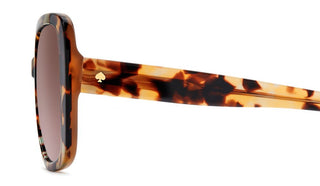 Kate Spade KS WENONA 2/G/S women Havana Squared Sunglasses