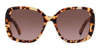 Kate Spade KS WENONA 2/G/S women Havana Squared Sunglasses