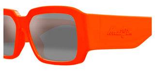 Maui Jim Kupale Mj0639s Unisex Orange Rectangle Sunglasses