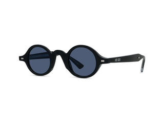 Kenzo Weave Kz40207i Men Black Round Sunglasses