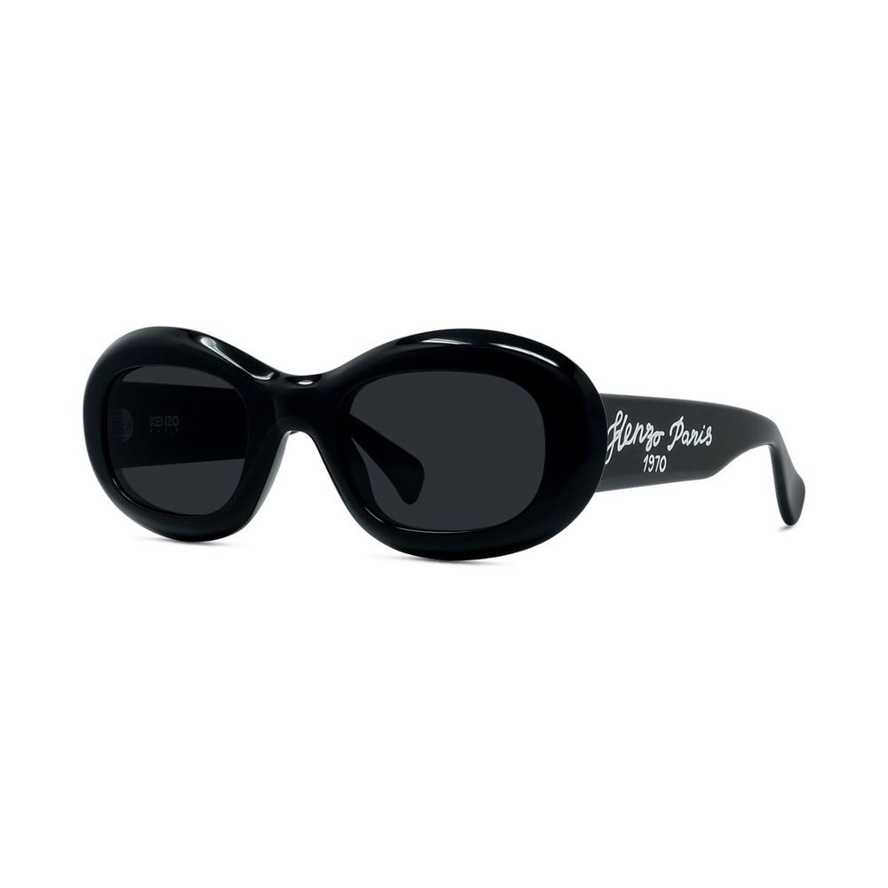 KENZO 1970 KZ40208I unisex Black Oval Sunglasses – Otticanet USA