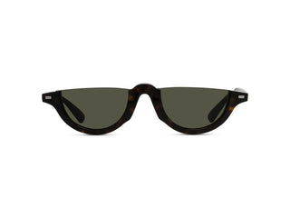 Kenzo Weave Kz40216i Unisex Havana Geometric Sunglasses