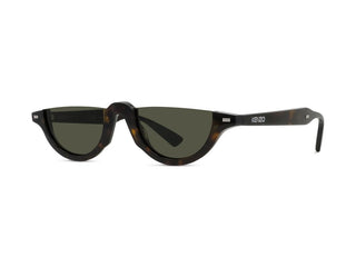 Kenzo Weave Kz40216i Unisex Havana Geometric Sunglasses