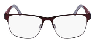 Lacoste L2291 men Red Squared Eyeglasses