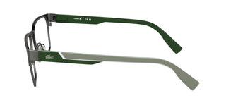 Lacoste L2306 Men Grey Squared Eyeglasses