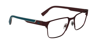 Lacoste L2306 Men Red Squared Eyeglasses