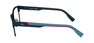 Lacoste L2307mag-set Men Blue Squared Eyeglasses