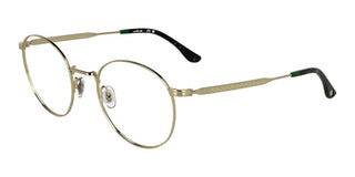 Lacoste L2308 Unisex Gold Round Eyeglasses