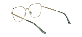 Lacoste L2309 Women Gold Geometric Eyeglasses