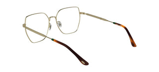 Lacoste L2309 Women Gold Geometric Eyeglasses