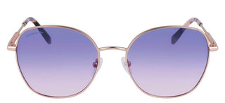 Lacoste L257S women Rose gold Butterfly Sunglasses