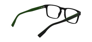 Lacoste L2972 men Black Rectangle Eyeglasses