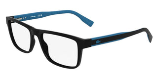 Lacoste L2973 men Black Rectangle Eyeglasses
